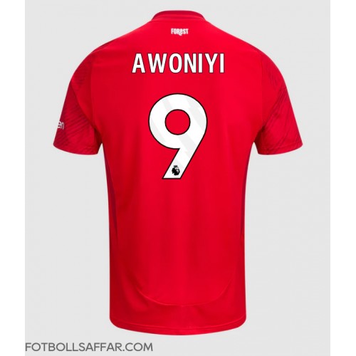 Nottingham Forest Taiwo Awoniyi #9 Hemmatröja 2024-25 Kortärmad